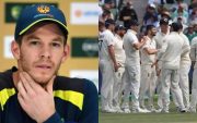 Tim Paine and England Team (Pic Source-Twitter)