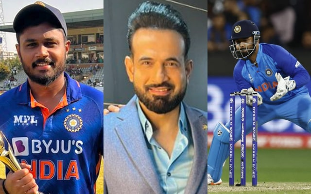 Rishabh Pant, Sanju Samson And Irfan Pathan (Photo Source: Twitter)