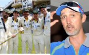 Australian bowlers and Jason Gillespie. (Image Source: Getty Images)