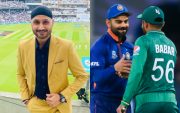 Harbhajan Singh and Babar Azam-Virat Kohli. (Image Source: Instagram/Getty Images)