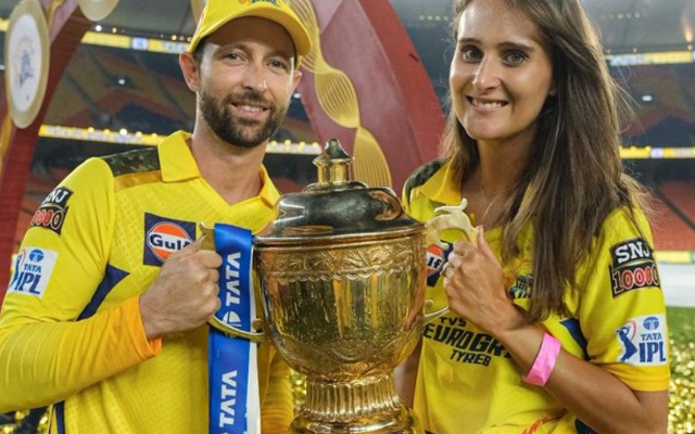 Devon Conway. (Image Source: CSK Twitter)