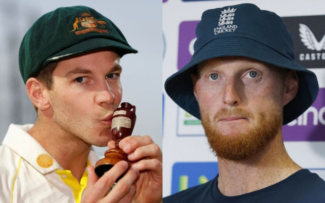 Tim Paine and Ben Stokes. (Image Source: Getty Images)