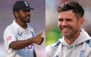 Rehan Ahmed and James Anderson. (Image Source: Getty Images)