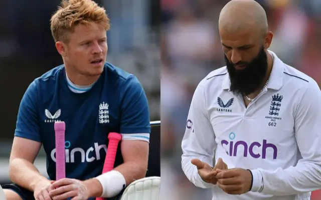 Ollie Pope and Moeen Ali. (Image Source: Getty Images)