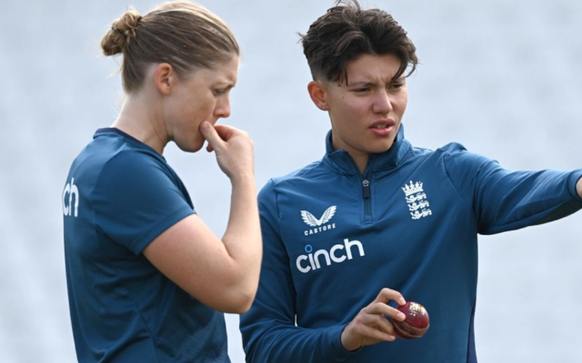 Heather Knight and Issy Wong. (Image Source: Getty Images)