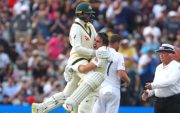 Nathan Lyon and Pat Cummins. (Image Source: Getty Images)