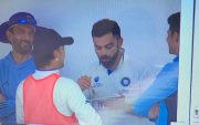 Virat Kohli and Ishan Kishan. (Image Source: Twitter)