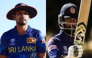 Dasun Shanaka and Dimuth Karunaratne. (Image Source: ICC)