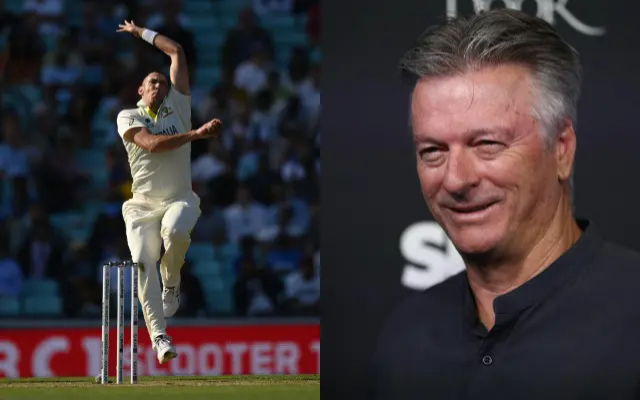 Scott Boland and Steve Waugh. (Image Source: Getty Images)