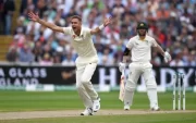 David Warner And Stuart Broad (Photo Source: Twitter)