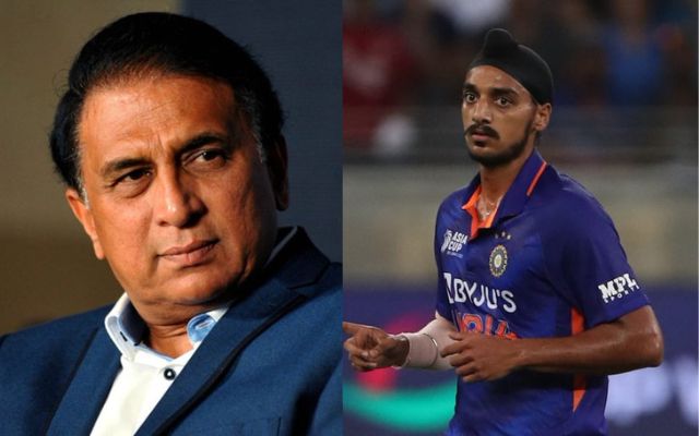 Sunil Gavaskar Arshdeep Singh (Photo Source: Twitter)