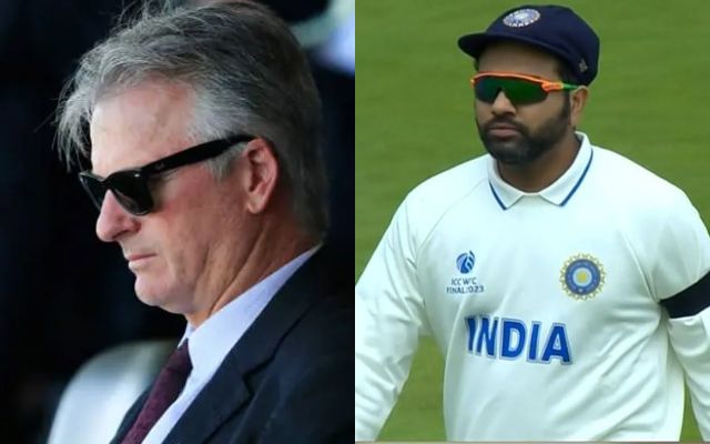 Steve Waugh Rohit Sharma (Photo Source: Twitter)