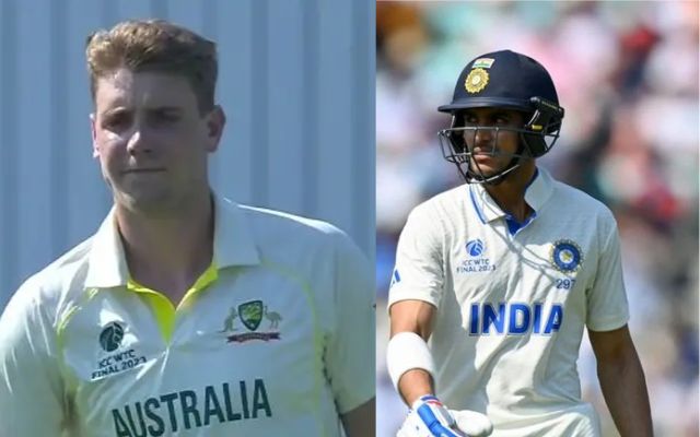Cameron Green Shubman Gill (Photo Source: Twitter)