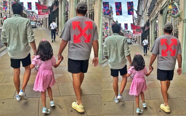 Rohit Sharma With his Daughter (Image Credit- Instagram)