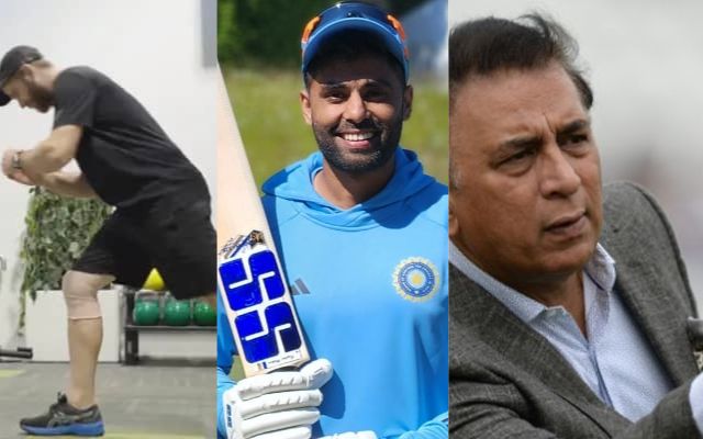 Kane Williamson Suryakumar Yadav Sunil Gavaskar (Photo Source: Twitter)