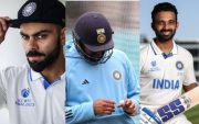 Virat Kohli Rohit Sharma Ajinkya Rahane (Photo Source: Twitter)