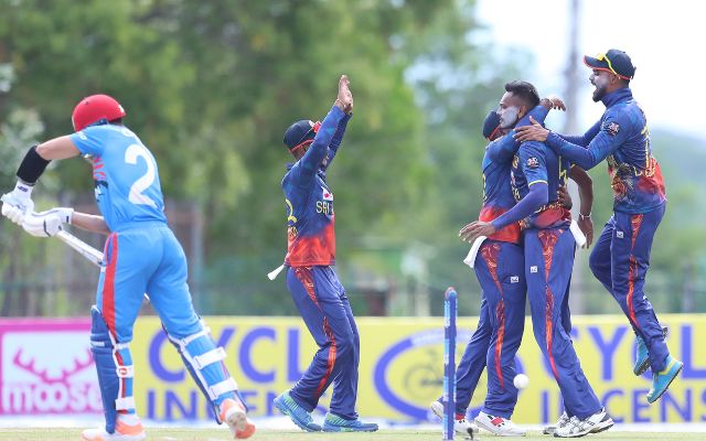 AFG vs SL (Photo Source: Twitter)