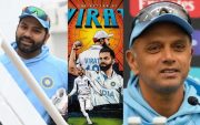 Rohit Sharma Virat Kohli Rahul Dravid (Photo Source: Twitter)