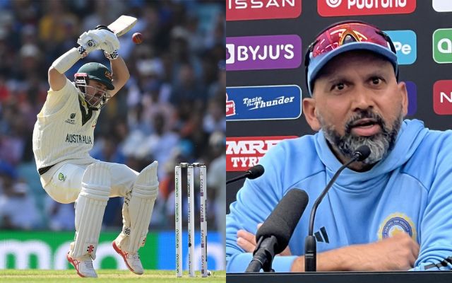 Travis Head Paras Mhambrey (Photo Source: Twitter)