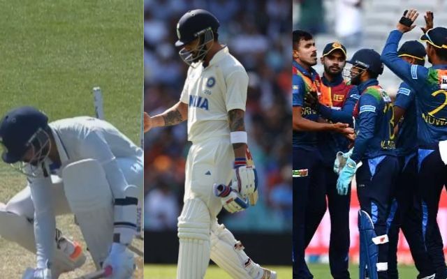 KS Bharat Virat Kohli Sri Lanka Team (Photo Source: Twitter)