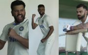 Rohit Sharma, Jaydev And Virat (Image Credit- Instagram)