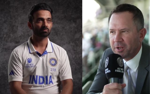 Ajinkya Rahane And Ricky Ponting (Image Credit- Instagram)