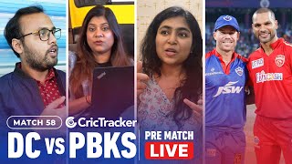 LIVE: IPL 2023 | DC vs PBKS | Match Prediction | Playing 11 | Who will win Today's Match?
