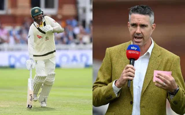 Nathan Lyon And Kevin Pietersen (Photo Source: Twitter)