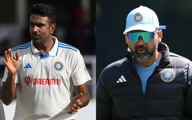 Paras Mhambrey And Ravichandran Ashwin (Photo Source: Twitter)