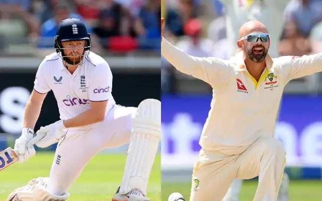Nathan Lyon And Jonny Bairstow (Photo Source: Twitter)