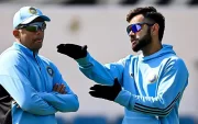 Rahul Dravid And Virat Kohli (Photo Source: Twitter)