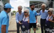 Rohit, Garfield Sobers And Virat (Image Credit- Instagram)