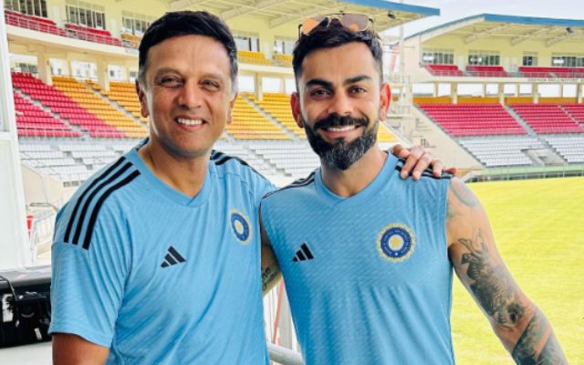 Rahul Dravid And Virat Kohli (Image Credit- Instagram)