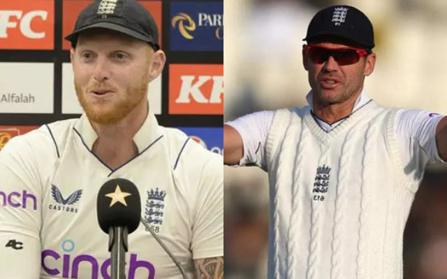 Ben Stokes and James Anderson (Image Credit- Twitter)
