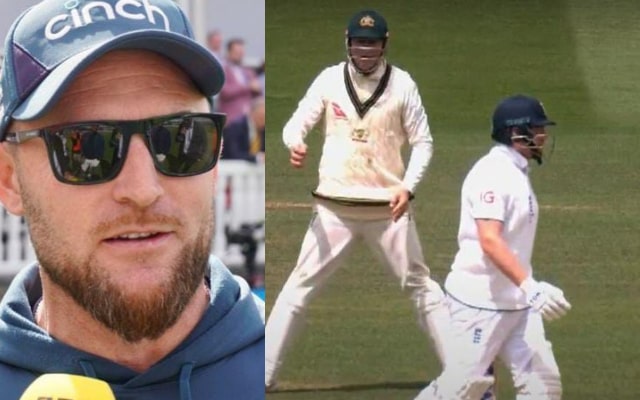 Jonny Bairstow And Brendon McCullum (Photo Source: Twitter)