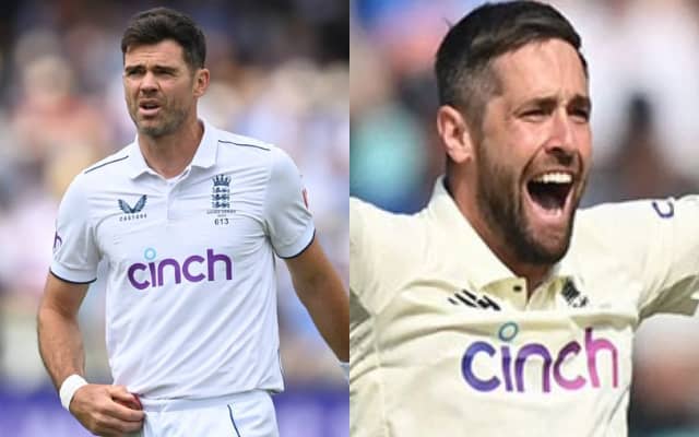 James Anderson and Chris Woakes (Pic Source-Twitter)