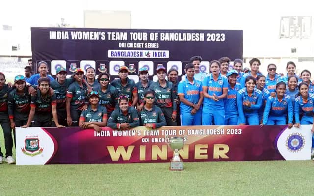 Bangladesh And India Women (Pic Source-Twitter)