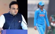 Jay Shah and Harmanpreet Kaur (Pic Source-Twitter)