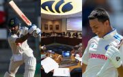 Virat Kohli, ICC and Yashasvi Jaiswal. (Image Source: Twitter/Getty Images)