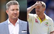 Michael Clarke and David Warner. (Image Source: Getty Images)