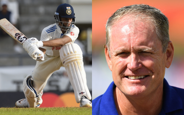 Yashasvi Jaiswal and Tom Moody. (Image Source: AFP)