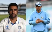 R Ashwin and Rahul Dravid. (Image Source: Getty Images)
