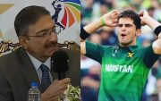 Zaka Ashraf and Shaheen Afridi (Image Credit- Twitter)