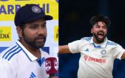 Rohit Sharma Moh. Siraj (Photo Source: Twitter)