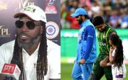 Chris Gayle IND vs PAK (Photo Source: Twitter)
