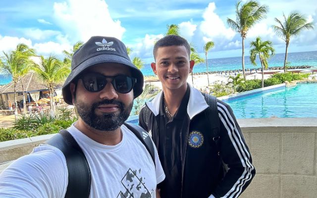 Rohit Sharma And Yashasvi Jaiswal (Image Credit- Instagram)