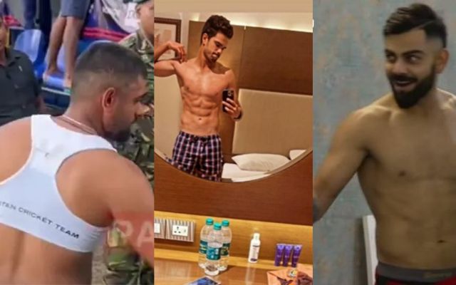 Babar Azam, Arjun Tendulkar & Virat Kohli (Photo Source: Twitter)