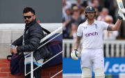 Ben Stokes and Virat Kohli. (Image Source: Twitter)