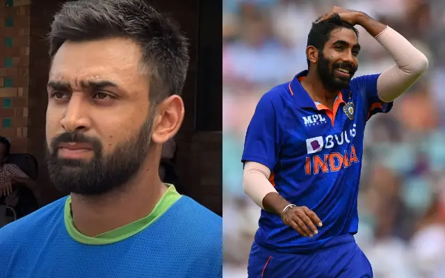 Abdullah Shafique And Jasprit Bumrah (Photo Source: Twitter)