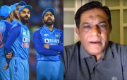Team India and Rashid Latif. (Image Source: Getty Images/YouTube)
